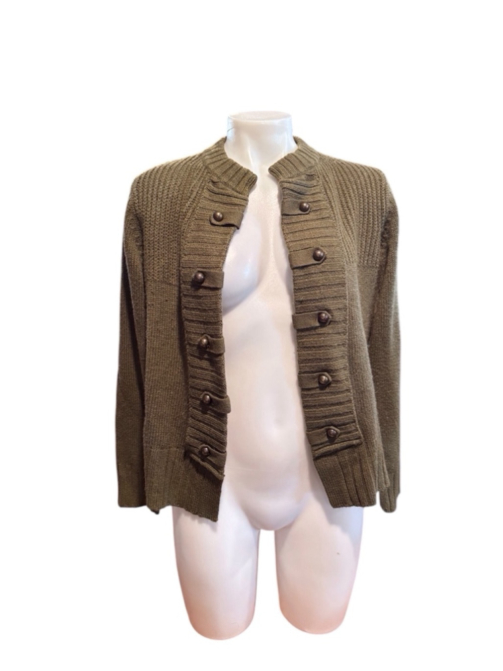 Women's Venus Cardigan Size m Green